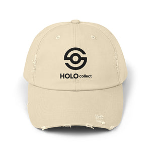 HOLOcollect Unisex Distressed Cap