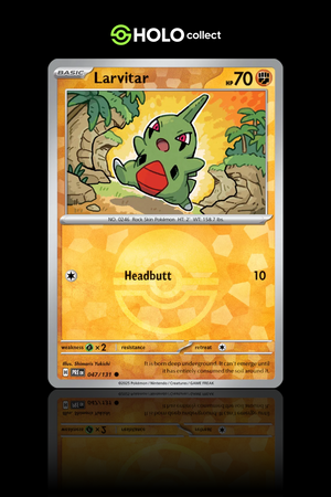 Larvitar [English – Prismatic Evolutions]