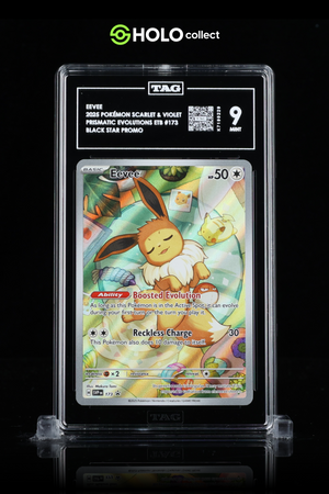 TAG 9 - Mint Eevee - Prismatic Evolutions ETB Promo Card #: SVP 173